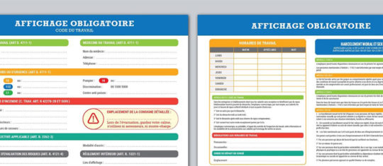 panneau d’affichage obligatoire